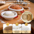 VONATES 40oz Sourdough Bread Baking Supplies, Sourdough Starter Kit, Cotton Rope Banneton Bread Proofing Basket