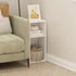 2-Tier 10-in 9.3 9.8 21.2, Furinno Fulda Book Shelf, Narrow Bookshelf, Bookcase with Width Storage Shelf, x x