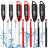 6 Set Waterproof Food Thermometer for Cooking, Digital Meat Thermometer with Long Probe for Kitchen BBQ Grill