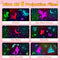 Kids Night Light Projector, 90 Lights 360° Silent Rechargeable Star Light, Dimmable Unicorn Night Light with Timer