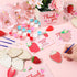 24 Set Strawberry Happy Birthday Party Favors Cards with Wood Painting Crafts Strawberry Coloring Party Supplies