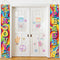 Blulu 60's Party Scene Setters, Hippie Wall Decoration for 1980s Theme Rock Star Birthday Decoration