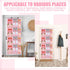40 Closet Windyun Over the Door Shoe Organizer Large Breathable Mesh Pockets Pink Hanging Shoe Rack for Behind Door