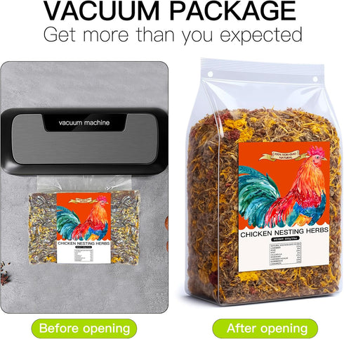 21 Oz Chicken Nesting Herbs Flowers Premixed Dried Poultry Herbs Natural Nesting Box Pads Roost House Lime Feed Grit