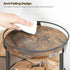 2 Countertop SR22BR YATINEY Lazy Susan Organizer, Rotating Spice Rack, Tier Spice Turntable Organizer, Industrial