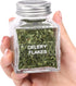 MIUKAA 49-Pack Cube Glass Spice Jars with 372 Labels, 49 Shakers, Lids,