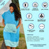 Sea Aloha 100% Surf Poncho Women - Towel Poncho - Hooded Towel Adult - Changing Poncho Cotton Towel Poncho - Poncho