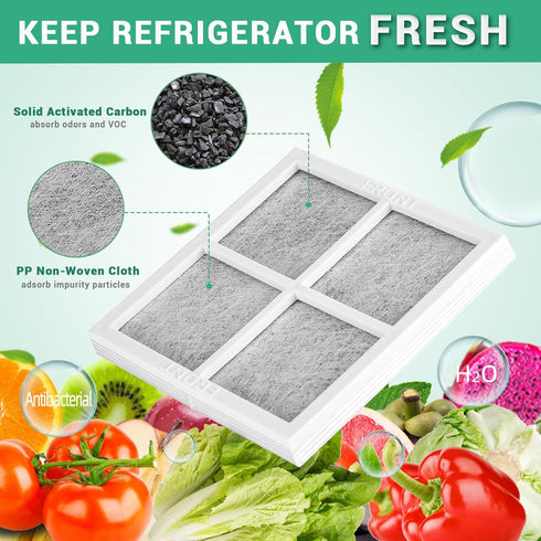 LG LT120F Air Filter Replacement for LG & Kenmore Elite 469918, 9918, ADQ73214402, 6 Packs