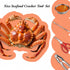 11 Set, Pcs Crab Crackers and Tools, Seafood Tools Crab Leg Cracker, Seafood Scissors, Condiment Cups, Crab Leg Forks
