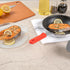 Restaurantware Met Lux Pan Handle Sleeve, 1 Removable Cover for 8-inch and 9-inch Pans, Red Silicone, Dishwashable