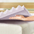 Mellow 1.5 Inch 5-Zone Memory Foam Mattress Topper with Soothing Lavender Infusion, Queen Size