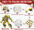 Asoulin 2025 24 Countdown 25-In-1 6+ Advent Calendar Boys, Days STEM Robot Building Blocks Christmas Calendar Gift Box