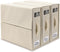 Premium Bed Sheet Organizers and Storage (3 Pack), Foldable Cube Storage for Linen Sheets, Duvet Covers, and Blankets