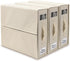 Premium Bed Sheet Organizers and Storage (3 Pack), Foldable Cube Storage for Linen Sheets, Duvet Covers, and Blankets