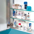 43130 12" 3" 5.25", iDesign - Med+ Plastic High Rise Bathroom Medicine Cabinet Organizer, for Vanity, Prescriptions
