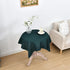 Viiamacki 24 24 Inch, Dark Green Square Small Tablecloth, x Stain and Wrinkle Resistant Machine Washable Polyester