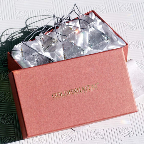 K9 30/40mm Pack 7 Top Crystal Ball Prism Diamond Suncatcher for Window Hanging Chandelier Prism Rainbow Maker, Feng