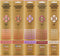 Gonesh Incense Extra Rich Collection Variety Pack, 5 Packs, 20 Sticks Each (Cinnamon, Apple Cider, and More)