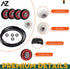 Dryer Repair Kit Drum Roller Idler Pulley Belt for Maytag 3000 Series MEDE500VW1 MEDE300VW1 MEDC215EW1