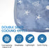 Ailemei Direct Cooling Throw Blanket, Lightweight Breathable Summer Bed Blanket, Double Sided Cold Effect for Hot