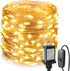 Efirisey Fairy Lights Plug in,99ft 300 LEDs Christmas Lights Indoor Outdoor Warm White