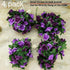 4 Pcs 33 Ft Fake Rose Vine Flowers Plants Artificial Hanging Rose Ivy Home Wedding Party Garden Decor