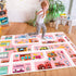 39x59in Car Play Mat Kid Playroom Rug Non Slip Road Rugs for Kids Toy Cars with Non-Slip Backing Low Pile Car Mat