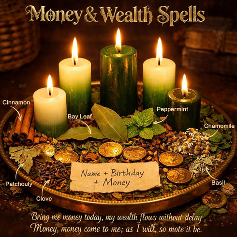45PCS Herbs for Witchcraft - Wiccan Supplies and Tools - Witchcraft Supplies Dried Flowers Kit for Witch Beginner