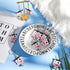 MTLEE Cow Party Favors Cute Rubber Cow Keychain, Farm Laughing Cow Animal Baby Keychains for Boys Girls Teens School