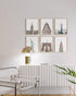 HAUS AND HUES New York City Wall Art Set of 6 - NYC Posters and Skyline Decor | 8" x 10" UNFRAMED