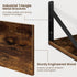 12 Inch Set 2, 16W 12D Fun Memories Floating Shelves for Wall, Deep Floating Shelves of x Large Wall Shelf with Sturdy
