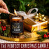 Holiday Candles, Christmas Scented Soy Candle, ‘Holiday Season’ with Apple, Cinnamon & Clove, 9oz