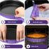 6 Pieces Colorful Baking Even Strip Cake Pan Baking Strips Absorbent Thick Cake Strips Baking Tray Protection Straps for Home Kitchen Baking Supplies by Patelai