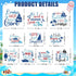 Cruise Ship Door Decorations, 10PCS Large Cruise Door Decorations Magnetic This Week Funny Carnival Cruise Magnets Cabin Magnets Birthday Magnets for Cruise Door Fridge Car Computer