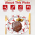 50 11 Set PCS Crawfish boil Oval Paper Plates Large Disposable Red Grid Pattern Party Decorations Barbecue Tray