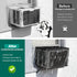 Waterproof Window Air Conditioner Cover for Outside, Detachable Drip Cushions, All Seasons AC Protection