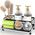 Cisily Sponge Holder: Caddy Organizer with Drip Tray, Rustproof and Non-slip Kitchen Essentials for New Home