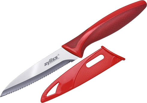 Zyliss Classic Paring Knife Set with Sheath Cover - Precision Knife for Cutting, Slicing & Peeling - Small Culinary 3