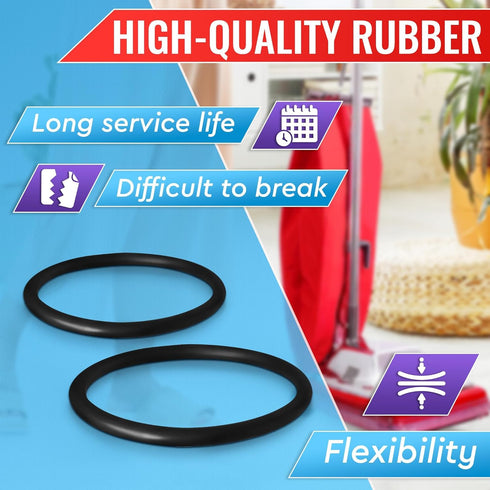 6Pcs Sanitaire Vacuum Belts, Durable Flexible Easy Installation, Compatible with SC679K, SC684, SC688, SC689, SC886,