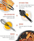 Kitchen Utensils Set - 12 Pieces Silicone Cooking Utensils Set, Dishwasher Safe, 392°F Heat Resistant Nonstick Spatula