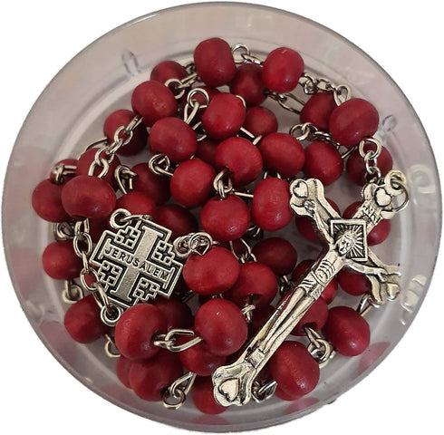 Twelve (12) Rose Scented Catholic Rosaries Necklaces in Gift Boxes