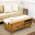 Solino Home Linen Striped Table Runner 60 Inches - 100% Pure Linen