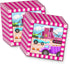 Set 16 Girl Pink Construction Trucks Birthday Party Supplies Plates Napkins Cups Tableware Kit