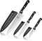Kitchen Knife Set, 3-Pcs with Sheath, 8 Inch Chef Knife, 4.5 Inch Utility Knife, 4 Inch Paring Knife, Stainless Steel