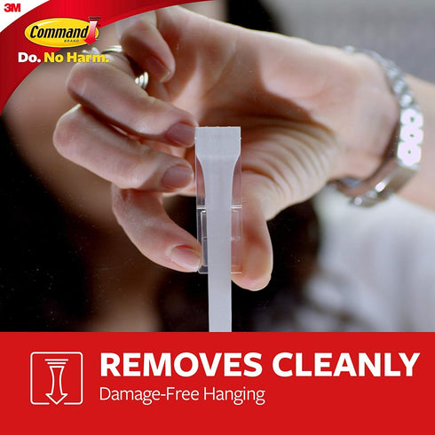 Command Spring Clip, 1 Clip, 2 Medium Strips