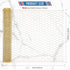 3 40 13 inches Shappy Pieces x Gold Chicken Wire Net for Craft Projects Lightweight Galvanized Hexagonal Frame Chicken