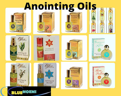 Rose of Sharon Jerusalem Anointing Oil, 0.4 fl.oz (12ml), from the Land of the Bible