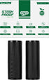 Vacuum Seal Rolls 11" x 50' 2 Pack (Total 100 Feet) - Clear and Black, 5.5 Mil BPA Free Food Saver Sealer Bag