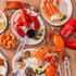 WHDLQFL 8 Pack Set, Lobster Crackers and Picks Crab Leg Cracker Tools, Stainless Steel Seafood Crackers & Forks