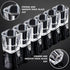 12 Set 1.5 oz Suclain Pieces Hearted Shaped Shot Glasses Valentine's Day Shot Glass Clear Cute wine Glasses with Base